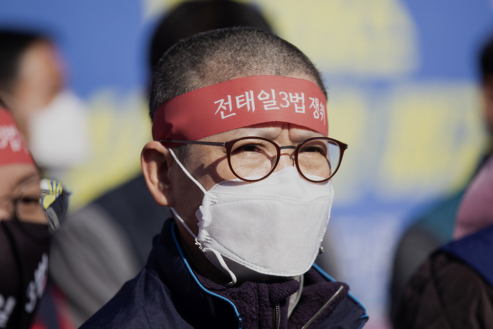 정혜경 민주노총 비상대책위원 ⓒ 김한주 기자