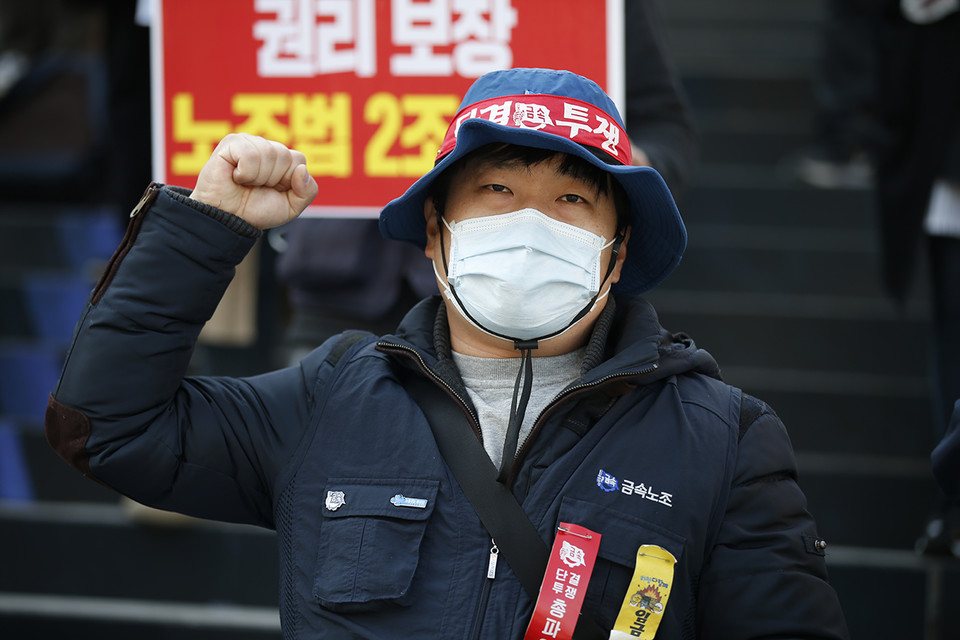 박성훈 현대중공업 비정규직 노동자 ⓒ 김한주 기자
