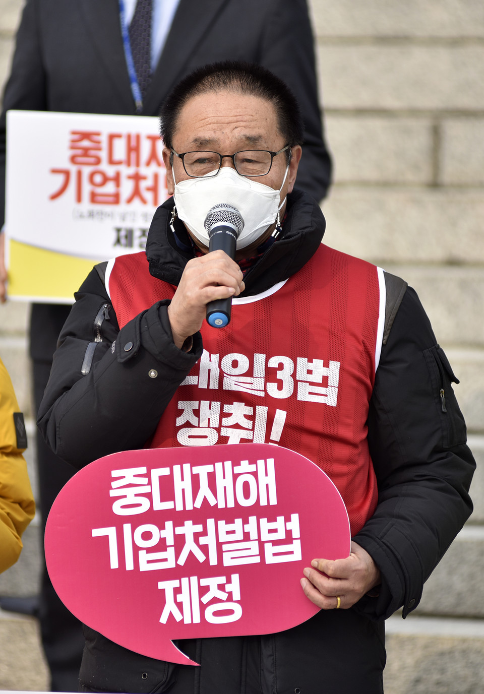 김재하 민주노총 비상대책위원장 ⓒ 김한주 기자