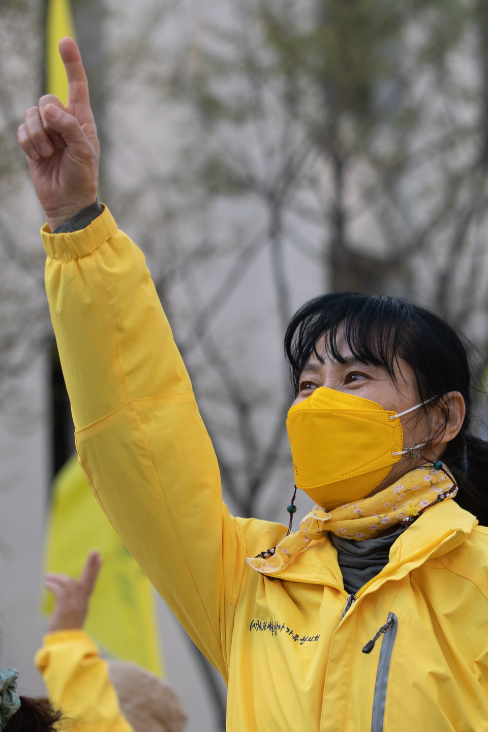 4월 9일 서울 중구 세월호참사 8주기 성역없는 진상규명 완수와 생명안전사회 건설을 위한 국민대회가 열린 가운데 참가자들이 춤을 추고 있다. ⓒ 추영욱 기자
