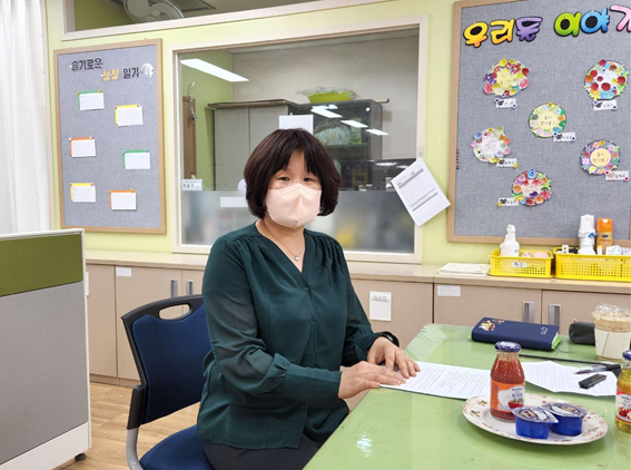 인천 청람초등학교 특수교육실무사 이공주 선생님 ⓒ 전국교육공무직본부