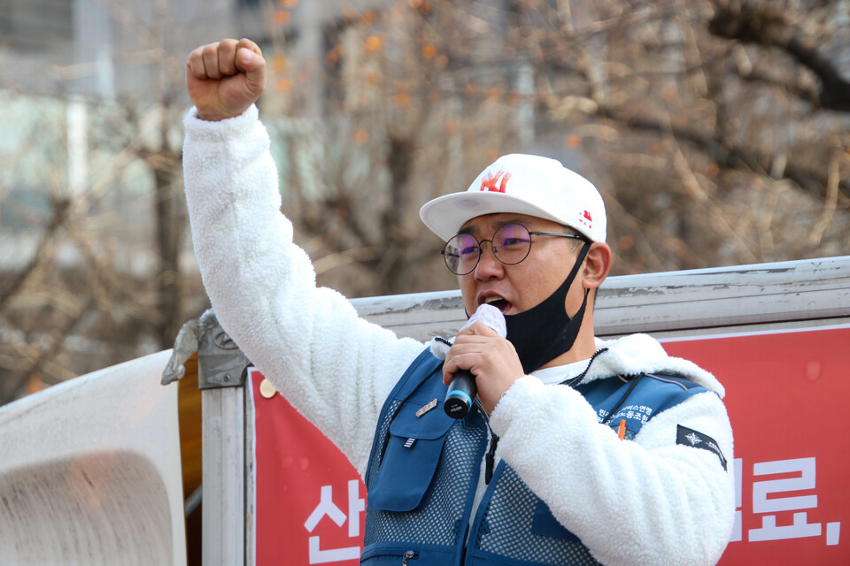 김상현 지회장은 투쟁 당사자로서 지회가 민주 노조로 굳건히 자리할 수 있도록 택배노조와 계속 투쟁할 것임을 결의했다. 