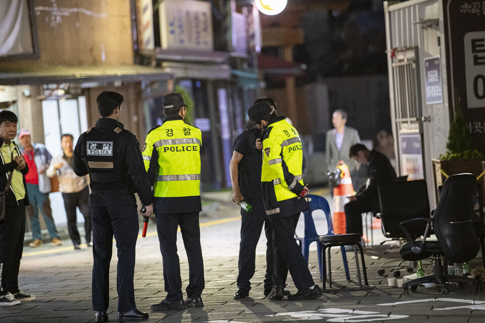 민주노총이 2일 저녁 서울 도심에서 세 번째 ‘못 살겠다! 내려와! 분노의 행진’을 진행했다. 사진=송승현