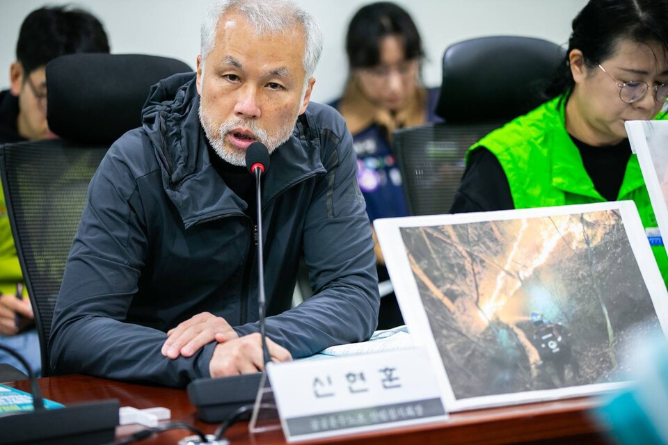 작업중지권 실질 보장, 노동자 참여 산업안전보건법 개정방안 토론회 '노동자 참여 일터 민주주의가 산재를 줄인다'가 16일 오전 10시 국회 의원회관 제5간담회실에서 개최됐다. 사진=송승현