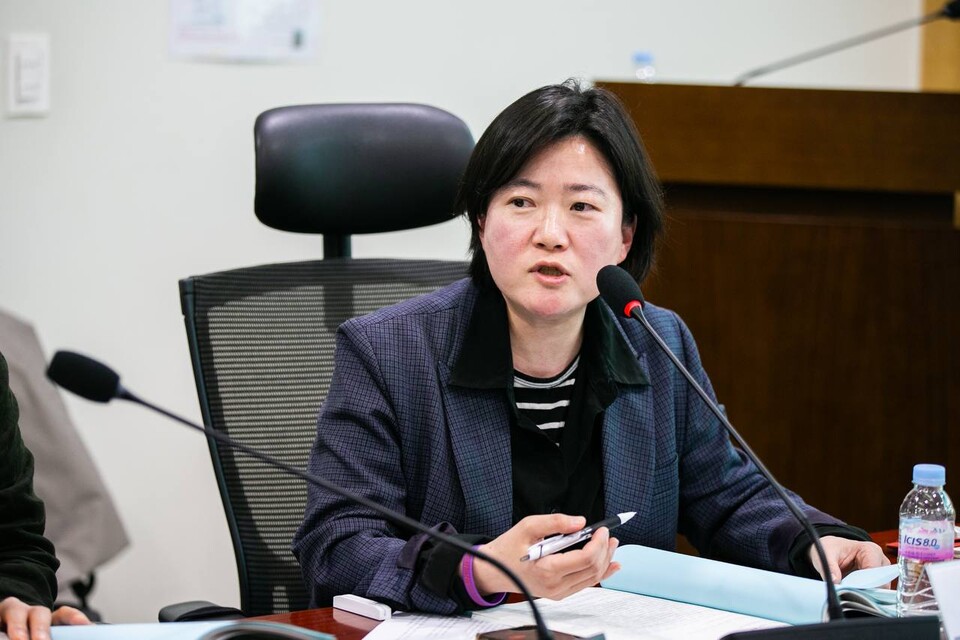 작업중지권 실질 보장, 노동자 참여 산업안전보건법 개정방안 토론회 '노동자 참여 일터 민주주의가 산재를 줄인다'가 16일 오전 10시 국회 의원회관 제5간담회실에서 개최됐다. 사진=송승현