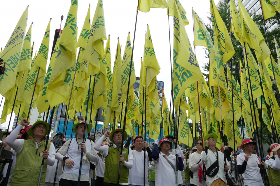 "9.2 노정합의 이행! 올바른 의료개혁 쟁취!" 보건의료노조 산별총파업 투쟁승리 결의대회 @ 보건의료노조
