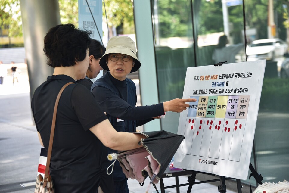 모든 노동자의 근로기준법, 모든 노동자의 민주노총부산본부 마당사업